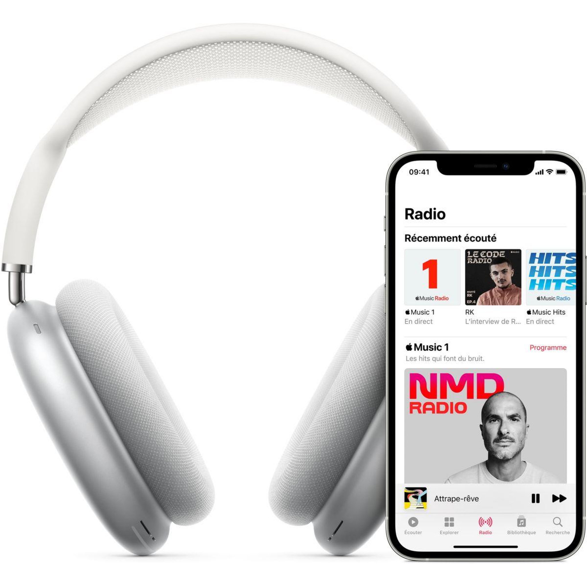 Voir la diapositive 4 : APPLE Casque AirPods Max Gris Sidéral