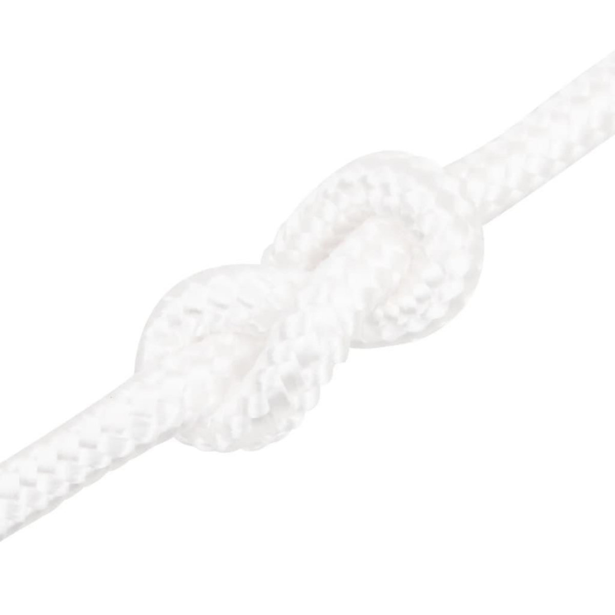 VIDAXL Corde de bateau Blanc complet 16 mm 100 m Polypropylene