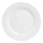 SECRET DE GOURMET Lot de 6 Assiettes à Dessert  Ronde  20cm Blanc