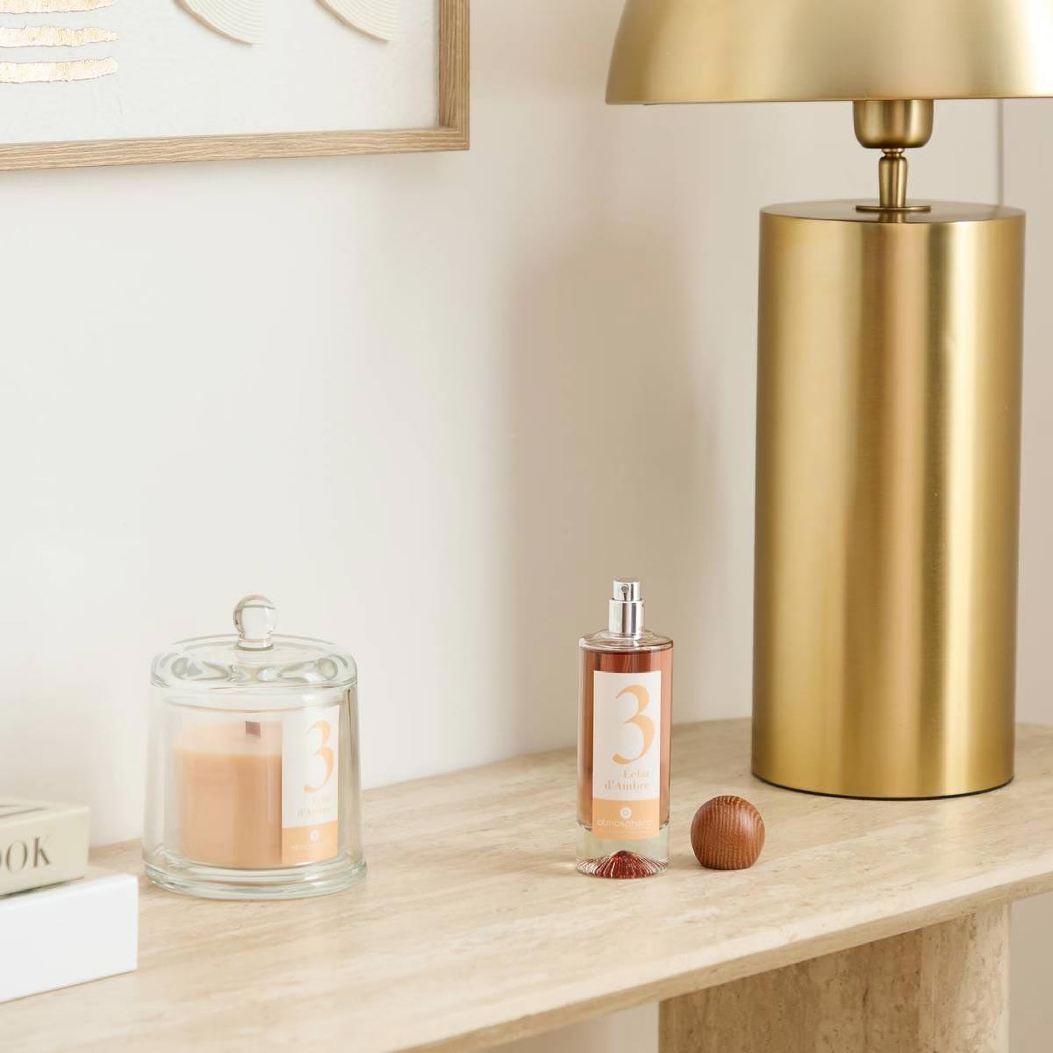 Voir la diapositive 2 : ATMOSPHERA Spray d'ambiance  numia  100ml éclat d'ambre