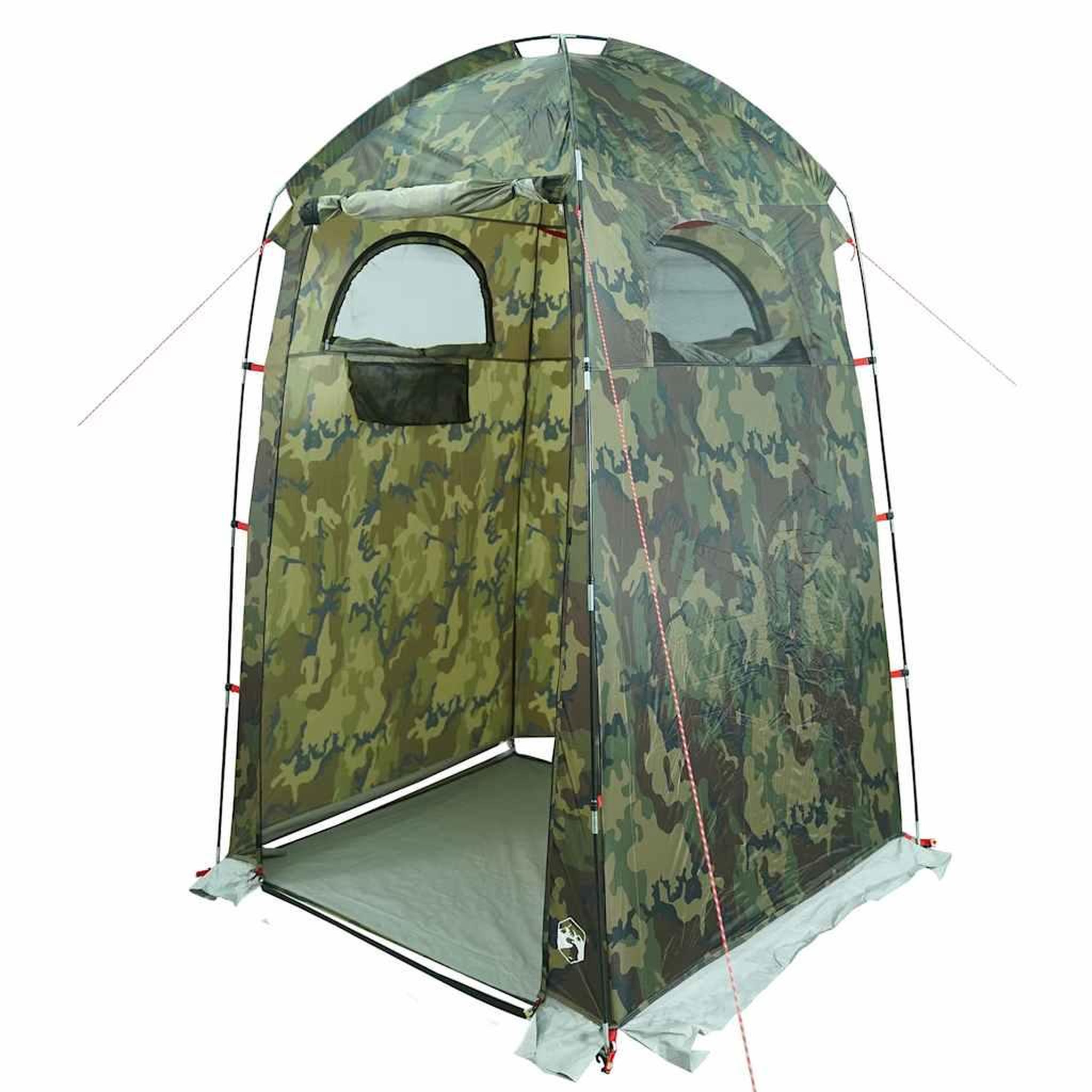 Voir la diapositive 4 : VIDAXL Tente de douche camouflage impermeable