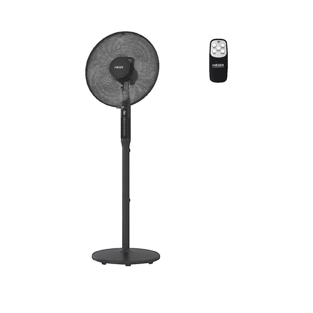 HAGER Ventilateur Haeger SF-16R.013A Noir