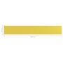 Voir la diapositive 5 : VIDAXL Ecran de balcon Jaune 75x500 cm PEHD
