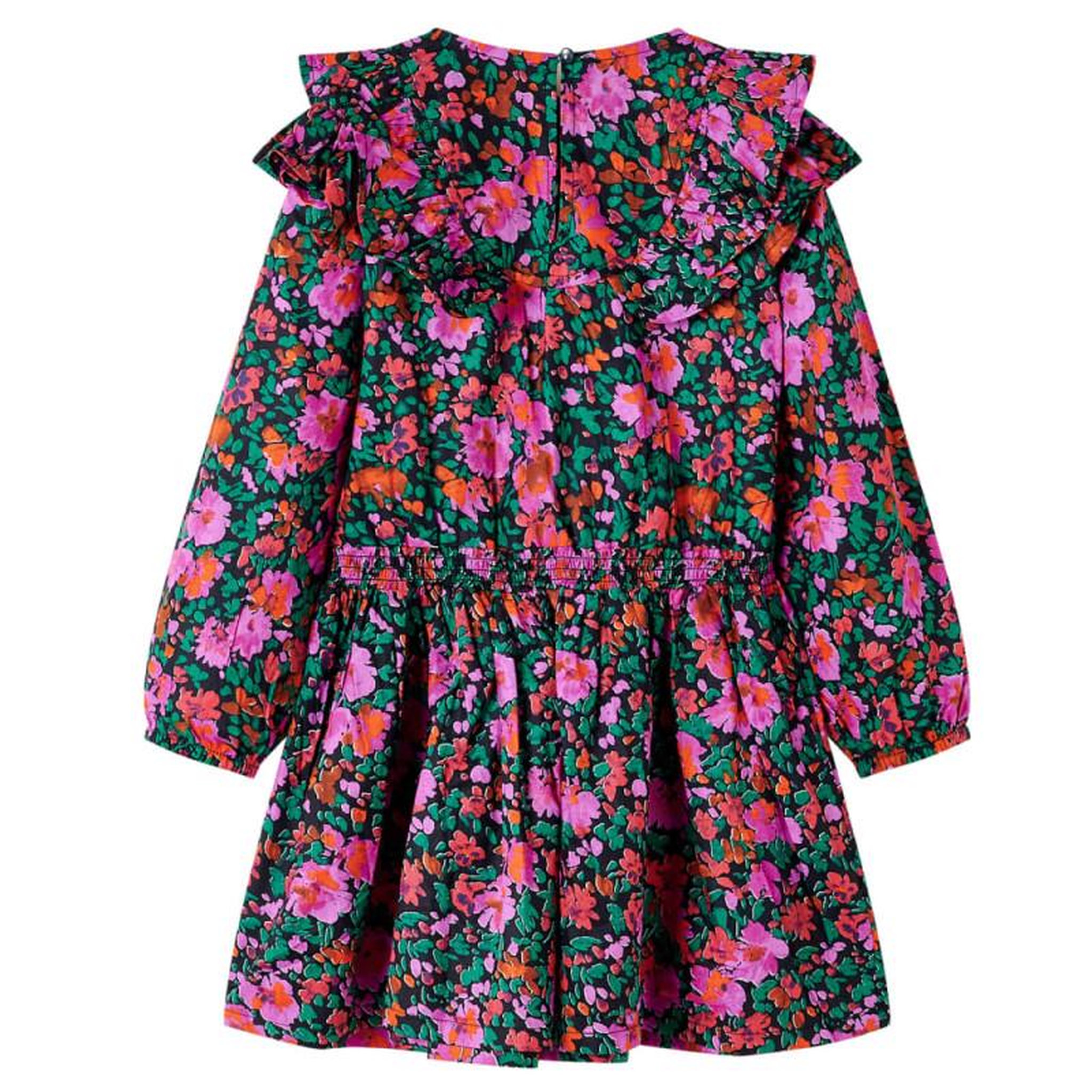 Voir la diapositive 2 : VIDAXL Robe pour enfants à manches longues rose vif 116