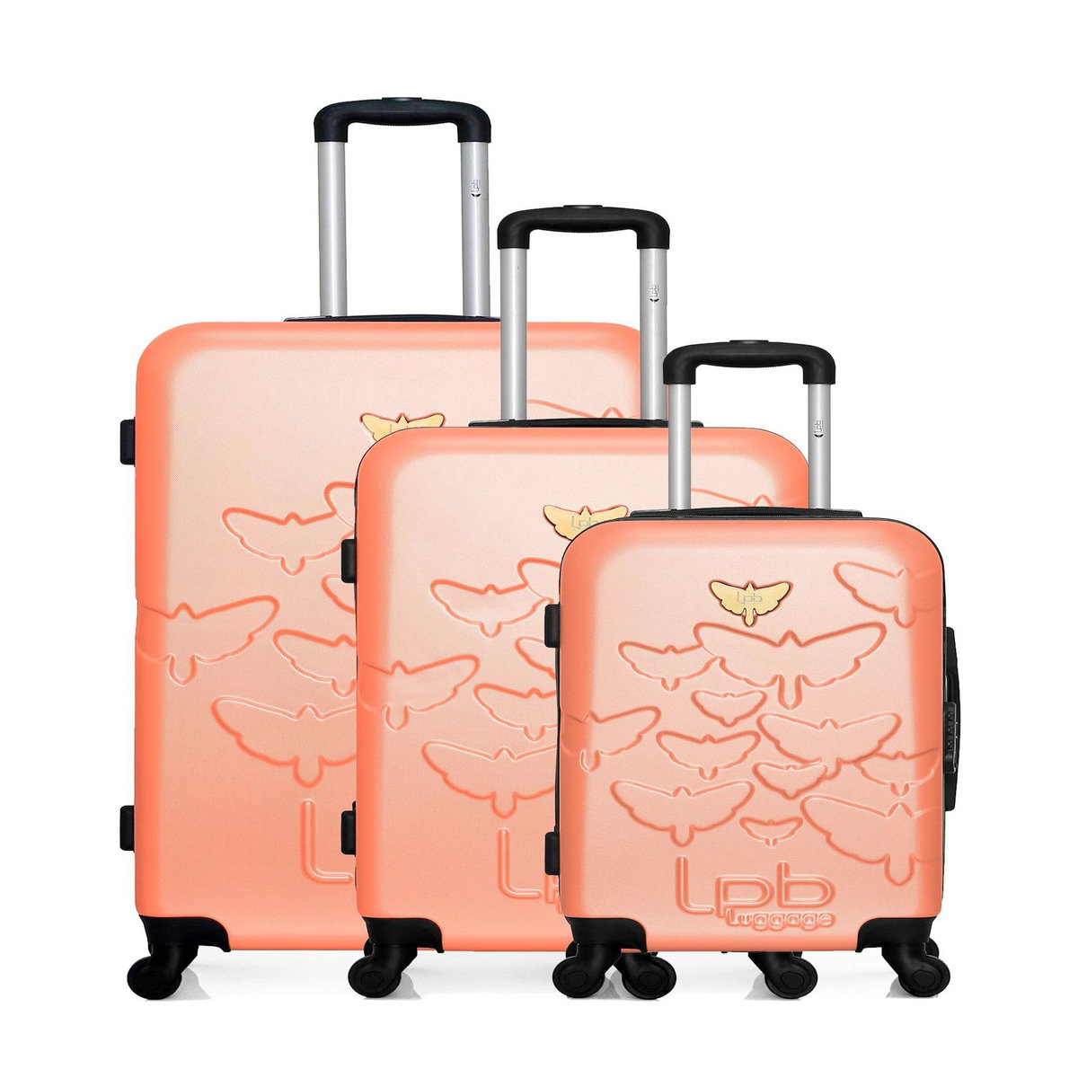 LES P'TITES BOMBES LPB LPB LUGGAGE - Set de 3 Valises AELYS 75 cm 4 Roues