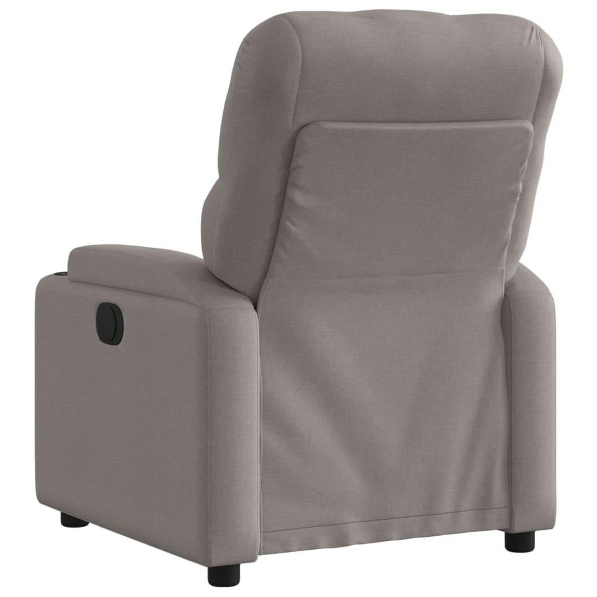 VIDAXL Fauteuil inclinable electrique Taupe Tissu