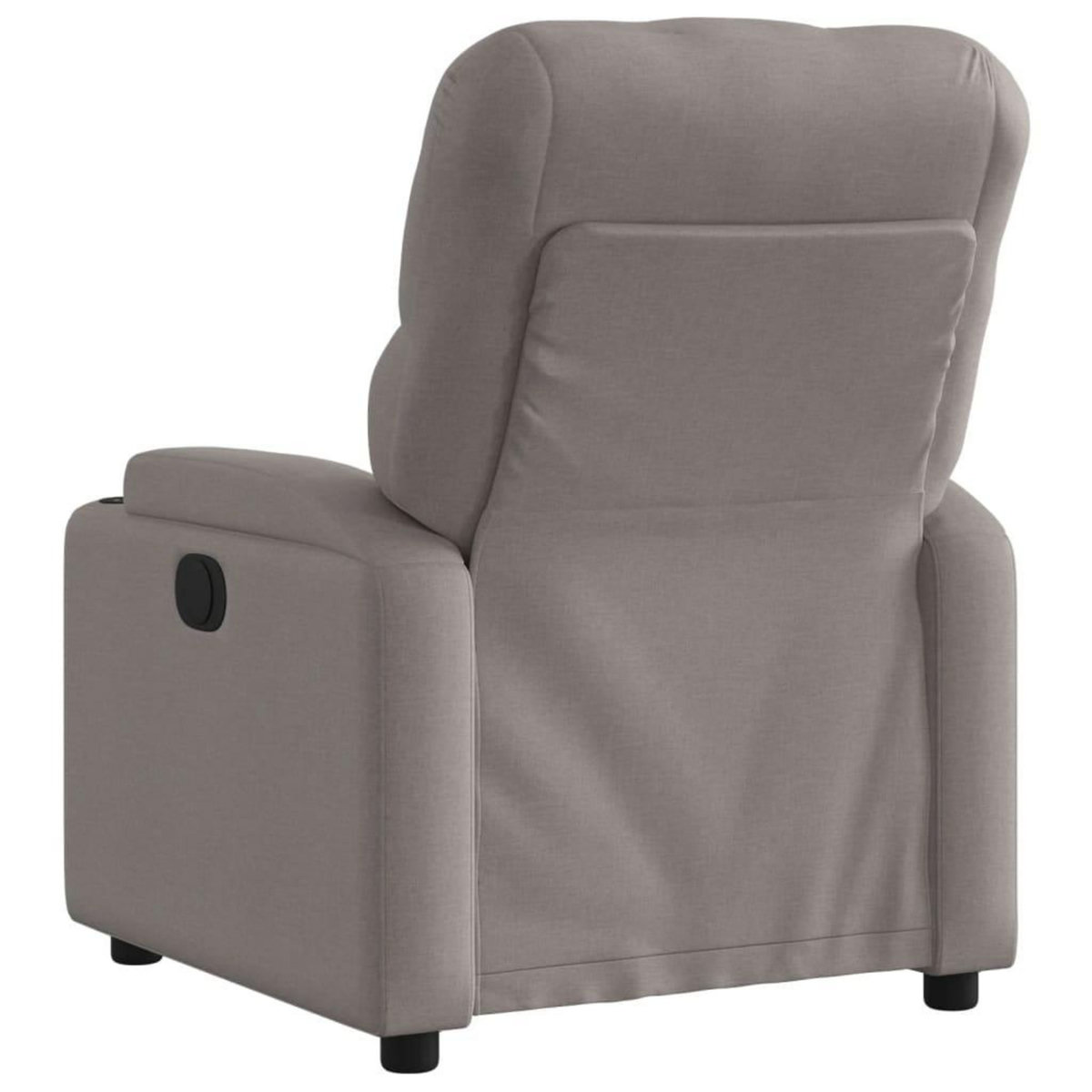 VIDAXL Fauteuil inclinable electrique Taupe Tissu