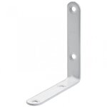CENTRALE BRICO 1 équerre de chaise acier époxy HETTICH, l.80 mm
