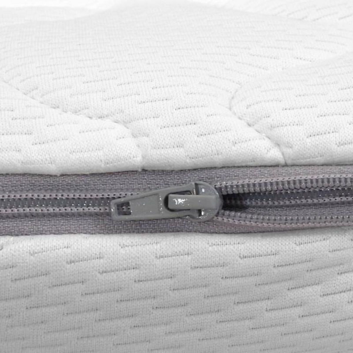 VIDAXL Sur-matelas 100 x 200 cm Mousse a memoire de forme Visco 6 cm