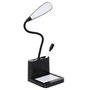 Voir la diapositive 1 : Paris Prix Lampe Led Flexible  Multifonction  38cm Noir