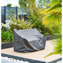 Voir la diapositive 2 : HESPERIDE Housse de protection pour banc HAMBO - 145 x 82 x 100 cm - Gris