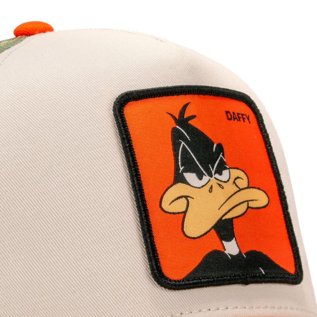 CAPSLAB Casquette trucker en sergé de coton Looney Tunes Daffy