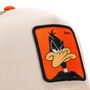 Voir la diapositive 3 : CAPSLAB Casquette trucker en sergé de coton Looney Tunes Daffy