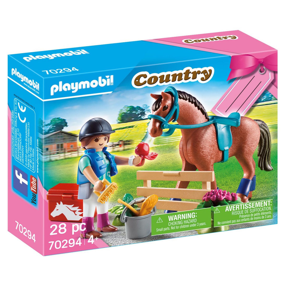 PLAYMOBIL 70294 - Country - Set cadeau Cavalière