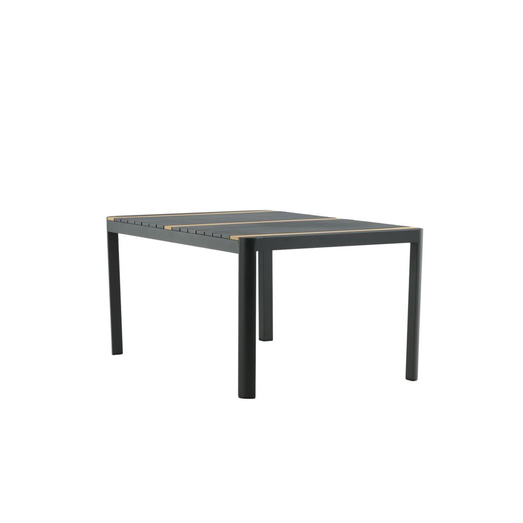 Voir la diapositive 6 : Paris Prix Table de jardin en teck  togo  150cm noir