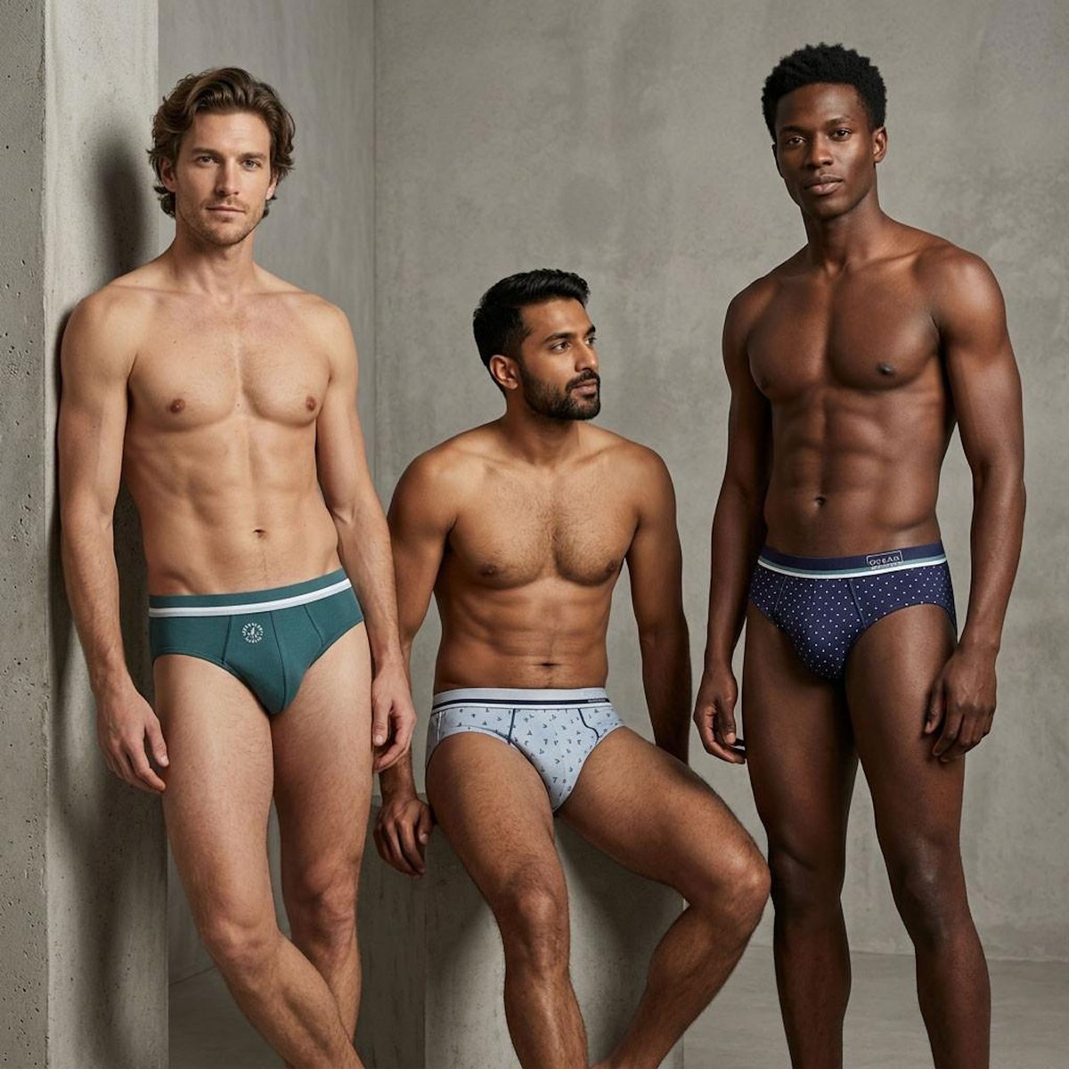 OZABI OZABI Pack Slips Homme 100% Coton – Lot de 6