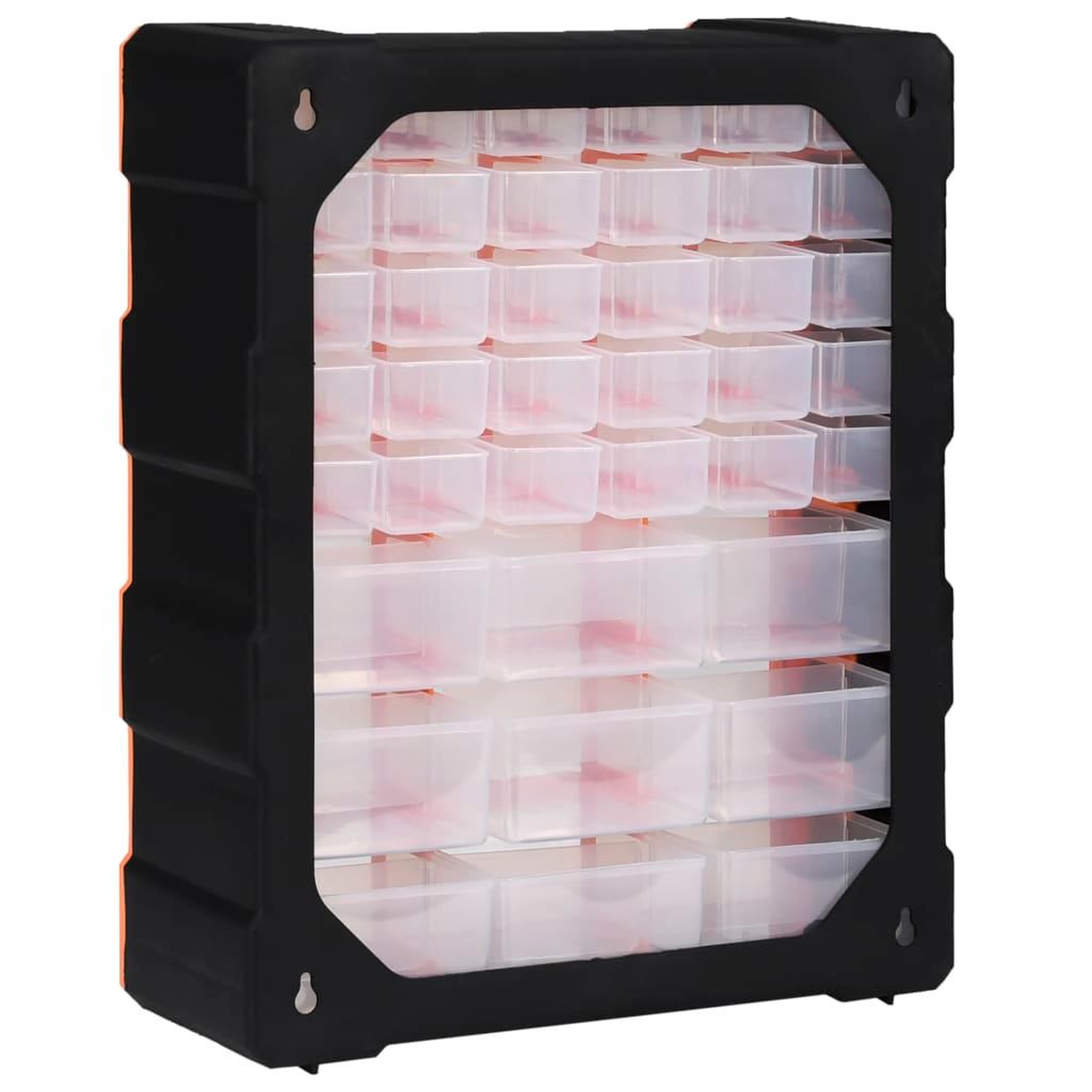 Voir la diapositive 4 : VIDAXL Organisateur multi-tiroirs avec 39 tiroirs 38x16x47 cm