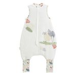 Petit Béguin Turbulette TOG 2 en gaze de coton avec pieds retroussables Sian. Coloris disponibles : Beige
