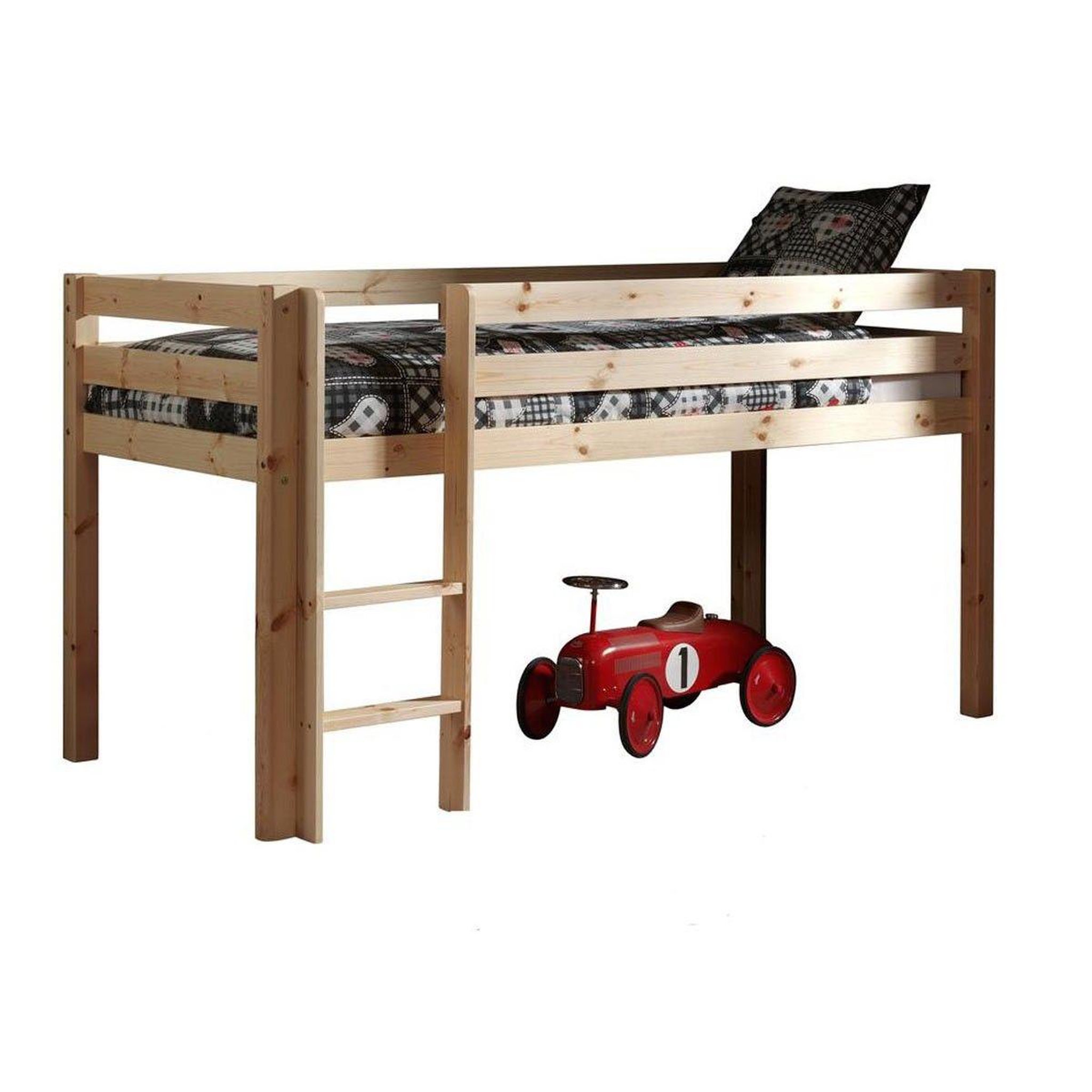 Voir la diapositive 2 : Paris Prix Pack - lit enfant, tente, tunnel & 3 pochettes  pino birdy  naturel