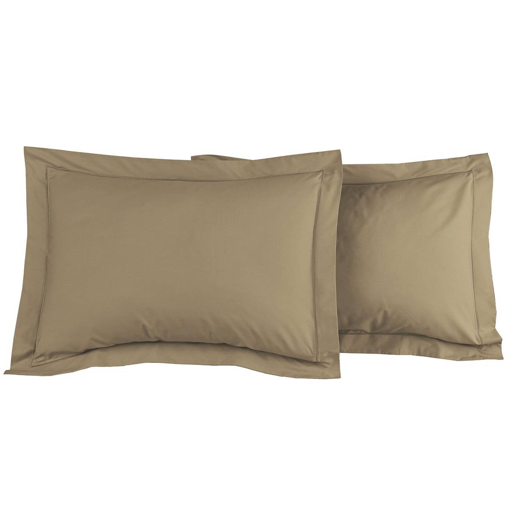 Voir la diapositive 1 : Sensei Maison Lot de 2 taies d'oreiller en percale de coton SOFT PERCALE