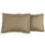 Voir la diapositive 1 : Sensei Maison Lot de 2 taies d'oreiller en percale de coton SOFT PERCALE