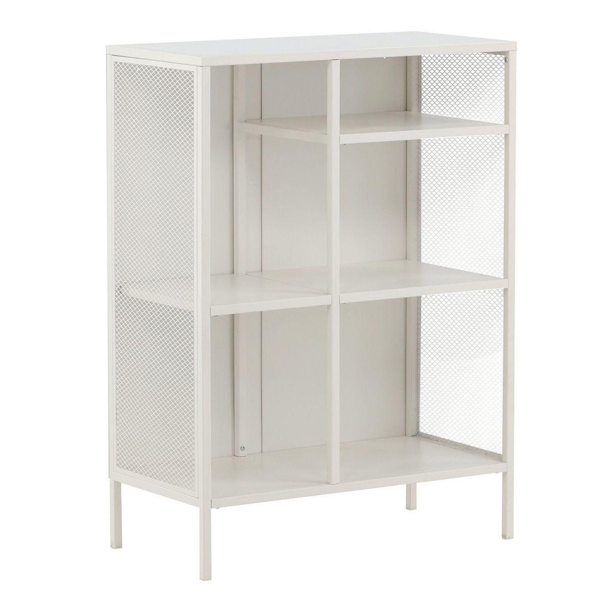 Paris Prix Étagère 3 niveaux en métal  misha  110cm blanc
