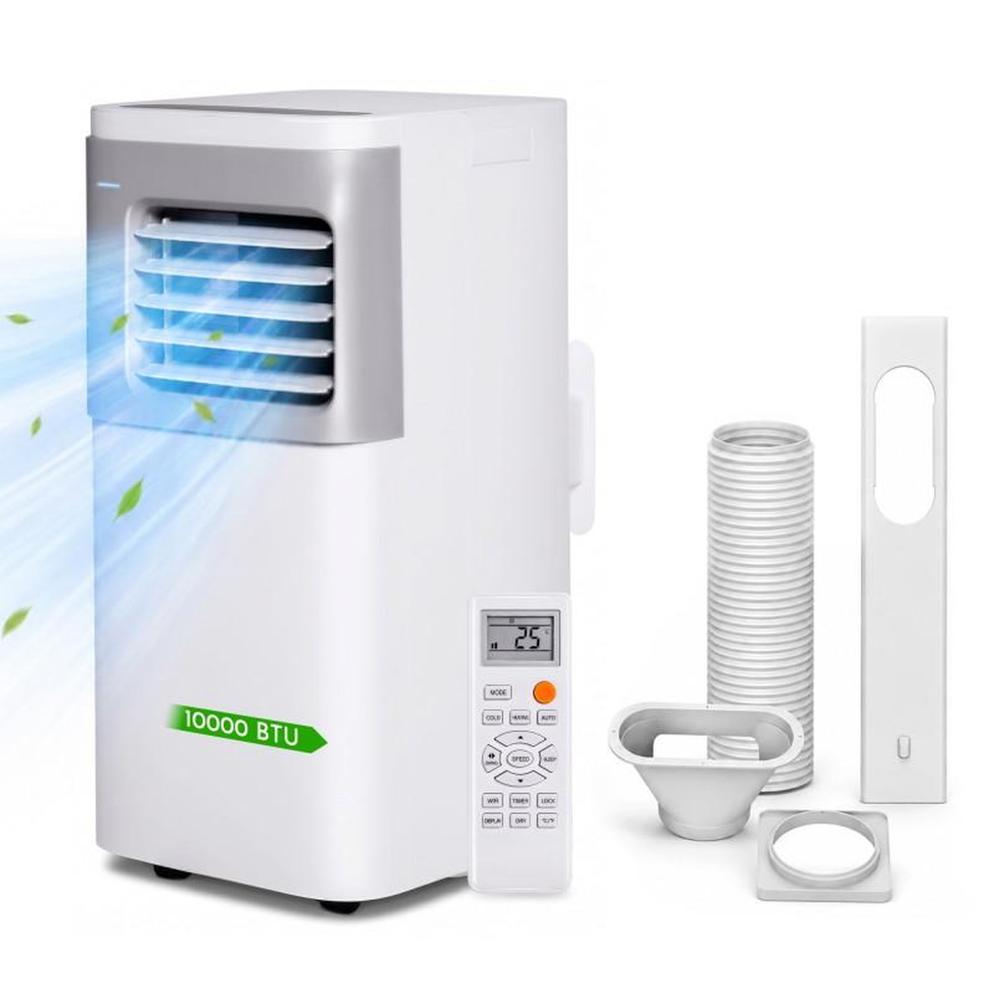 Climatiseur mobile - 10000 btu - wi-fi - déshumidification