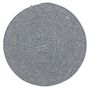 Voir la diapositive 2 : TOILINUX Lot de 6 sets de table rond en coton Alana