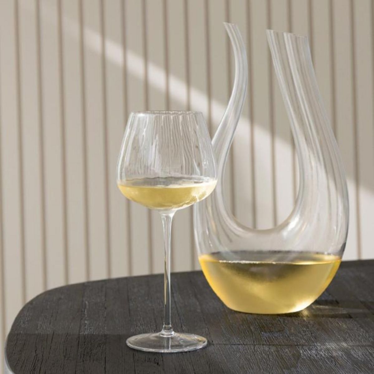 Paris Prix Carafe Design en Verre  U  1,5L Transparent
