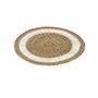 Voir la diapositive 4 : SECRET DE GOURMET Set de table rond en roseau tressé - Diam 38 cm - Beige