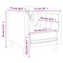 Voir la diapositive 6 : VIDAXL Fauteuil avec coussin vert fonce velours
