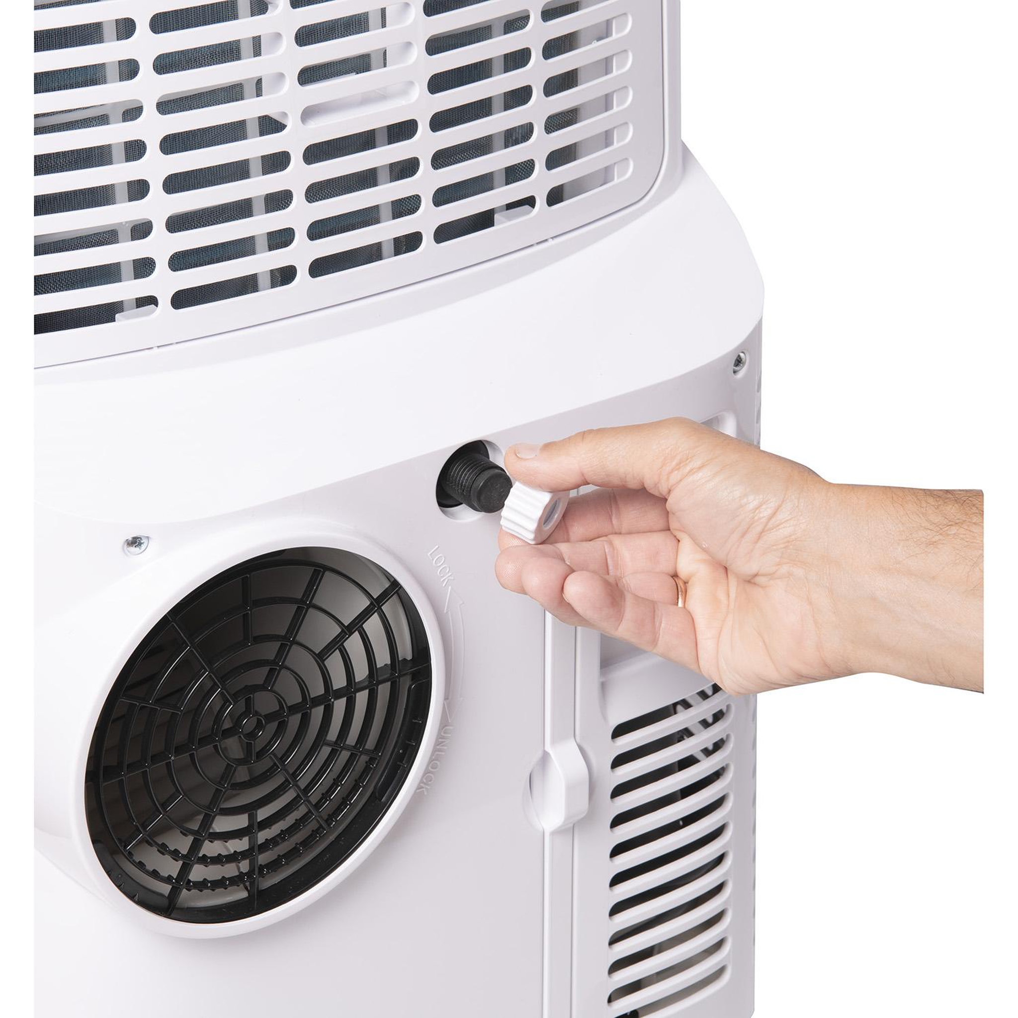 Voir la diapositive 5 : Bestron Climatiseur mobile monobloc 3500w 45m2 - AAC12000