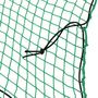 Voir la diapositive 3 : VIDAXL Filet pour remorque avec corde elastique vert 4x2,5 m PP
