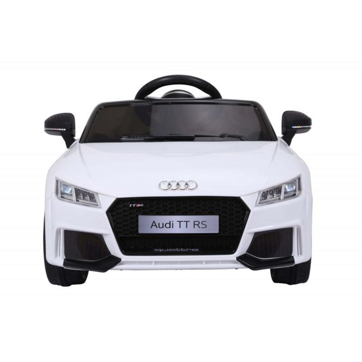Audi Audi TT RS Voiture Electrique Enfant (2x25W) 103x62x44 cm - Marche av/ar, Phares, Musique, Ceinture et Télécommande parentale