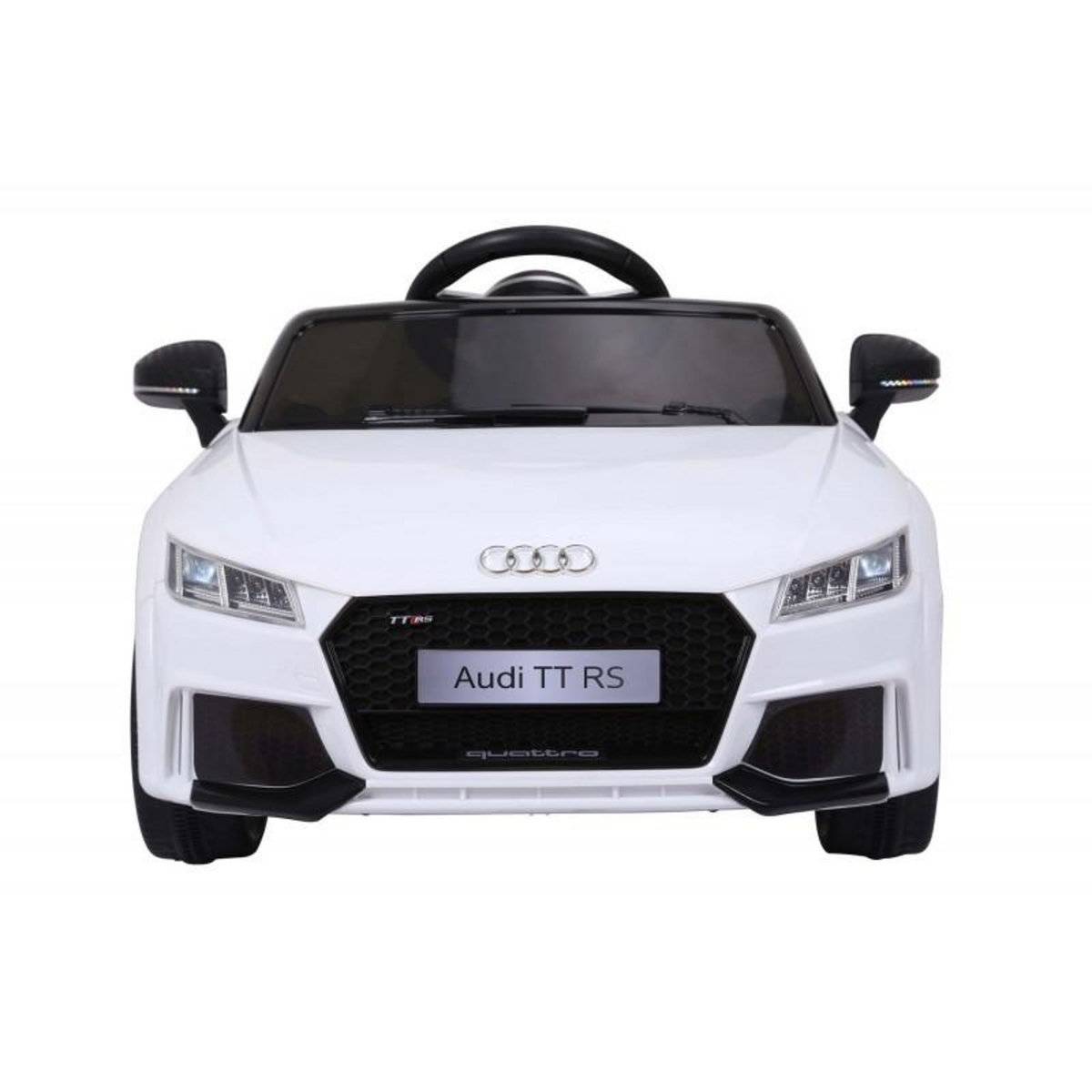 Audi Audi TT RS Voiture Electrique Enfant (2x25W) 103x62x44 cm - Marche av/ar, Phares, Musique, Ceinture et Télécommande parentale