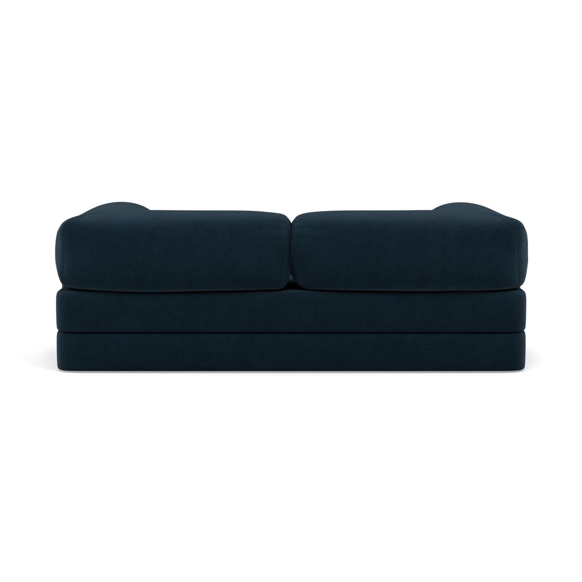 LISA DESIGN Nebula - canapé 3 places convertible en velours texturé