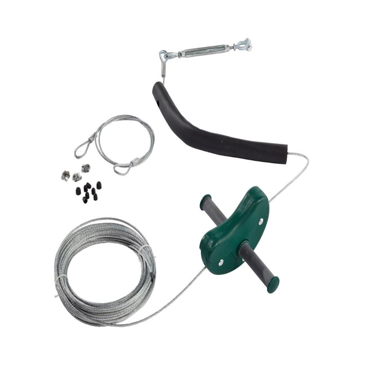 JARDIDECO Tyrolienne Para longueur 30 m - Jardideco