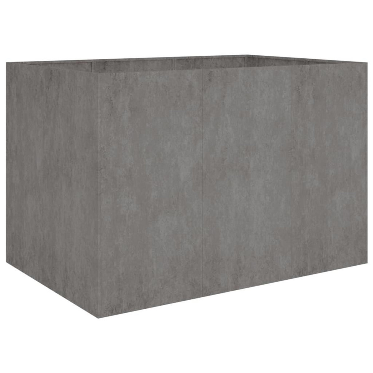 VIDAXL Lit sureleve de jardin 120x80x80 cm acier corten