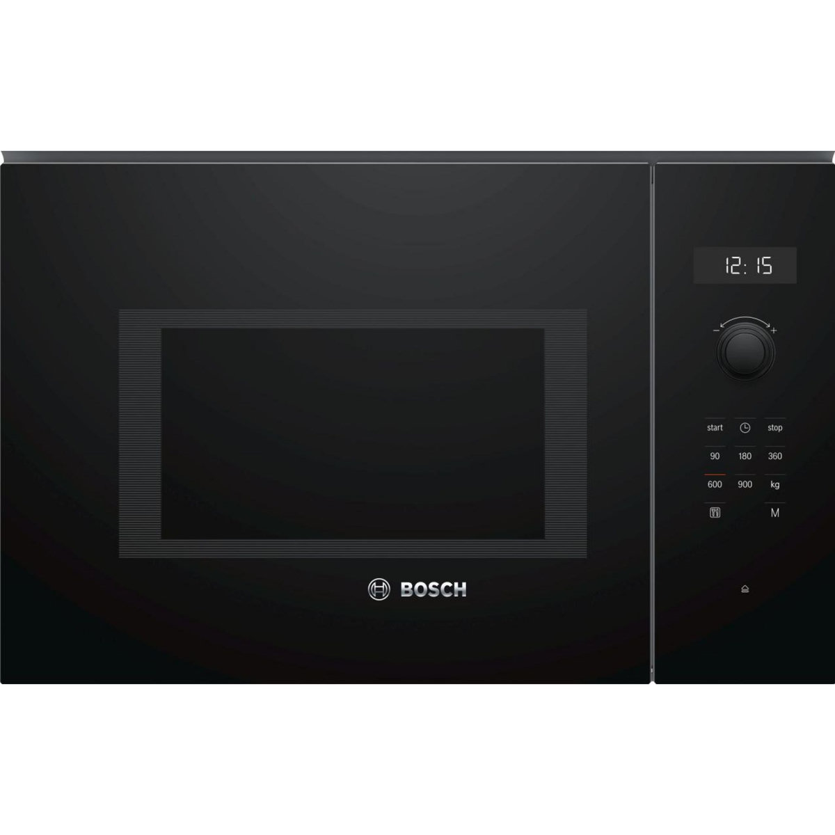 BOSCH Micro-ondes encastrable 25l 900w noir - bfl554mb0