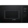 Voir la diapositive 1 : BOSCH Micro-ondes encastrable 25l 900w noir - bfl554mb0