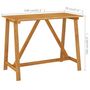 Voir la diapositive 6 : VIDAXL Ensemble de bar de jardin 7 pcs avec coussins Gris