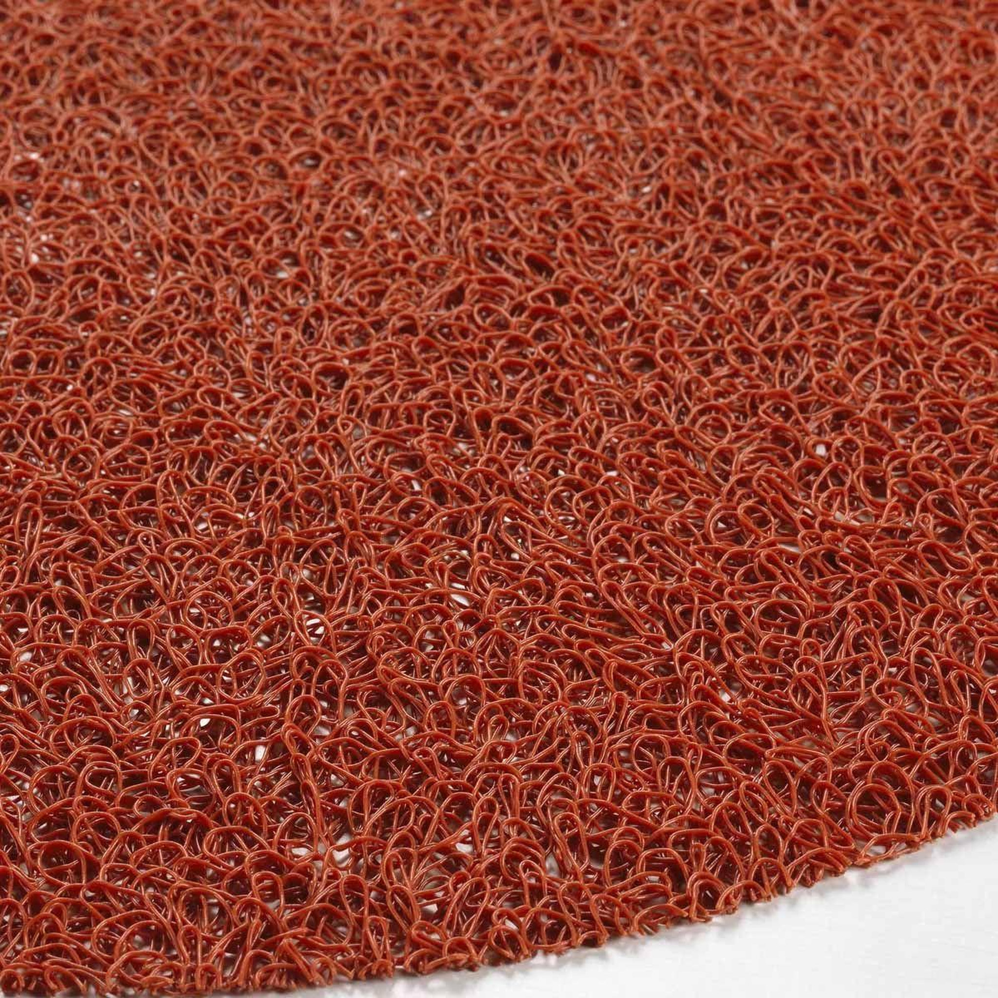 Voir la diapositive 2 : Douceur d'Intérieur Set de table rond  tortilla  38cm terracotta