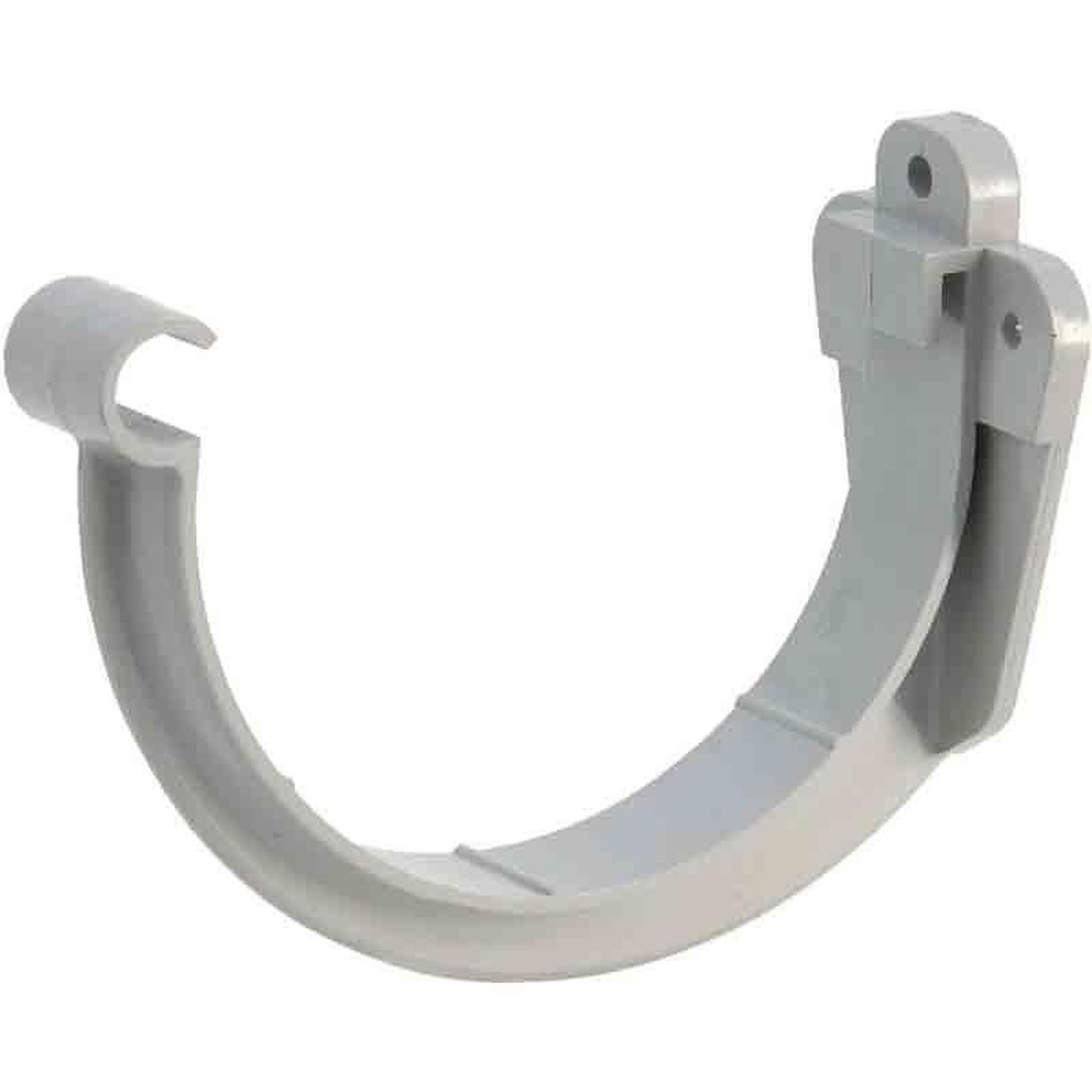 GIRPI Support de gouttière 1/2 ronde - gris