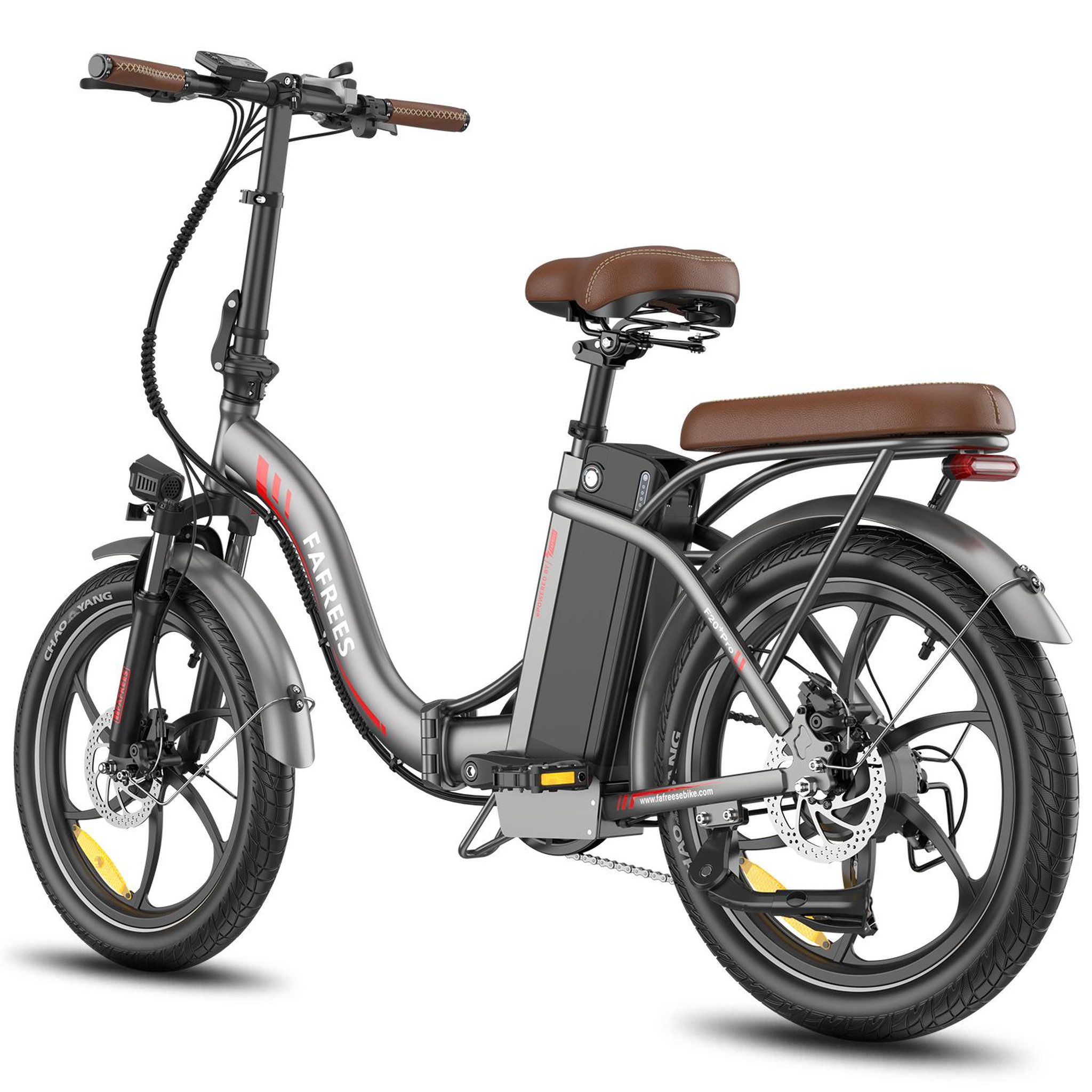 Voir la diapositive 5 : FAFREES Vélo électrique pliable de ville fafrees f20+ pro