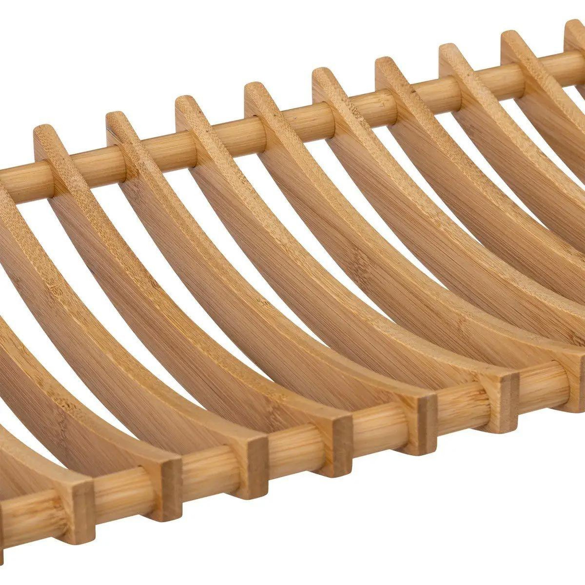 Voir la diapositive 4 : FIVE Égouttoir à vaisselle 2 niveaux  bambou  53cm naturel
