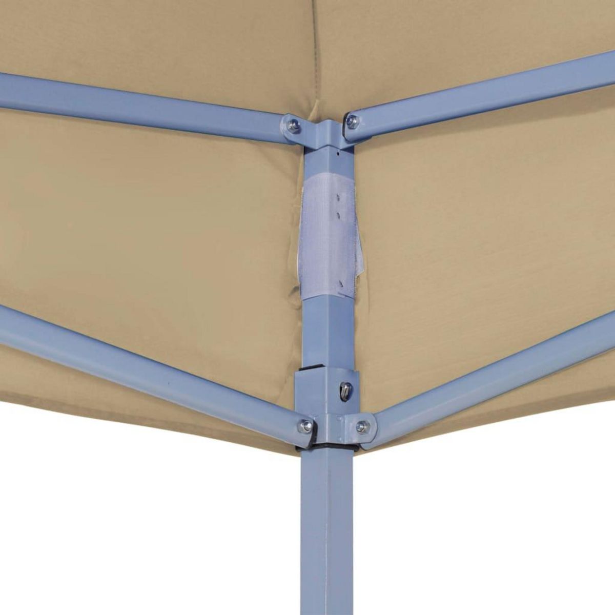 VIDAXL Toit de tente de reception 4,5x3 m Beige 270 g/m^2