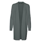 Vero Moda Gilet Long  Femme Vero  oda Nancy. Coloris disponibles : Vert