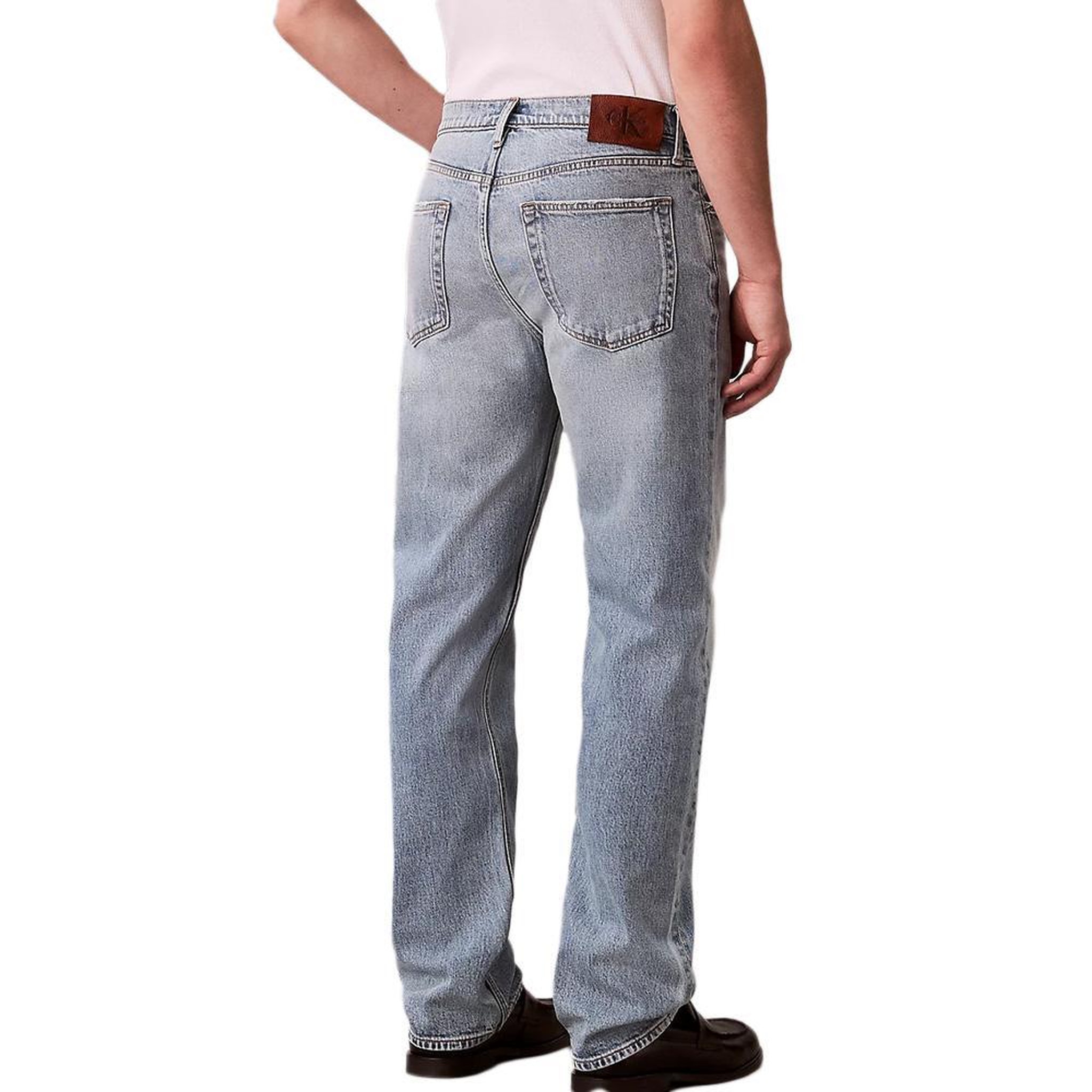 Voir la diapositive 2 : CALVIN KLEIN JEANS Jeans Straight Bleu Homme Calvin Klein Jeans Standard