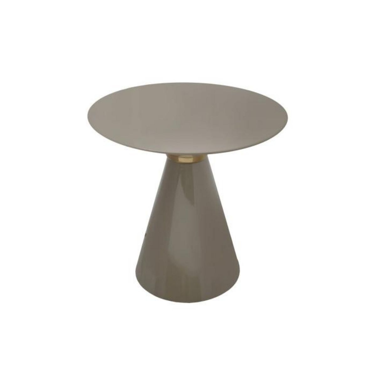 Paris Prix Table d'Appoint Design  Pina  46cm Taupe