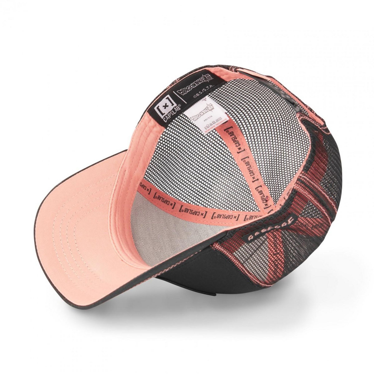 CAPSLAB Casquette trucker avec filet Dragon Ball Super Black Goku